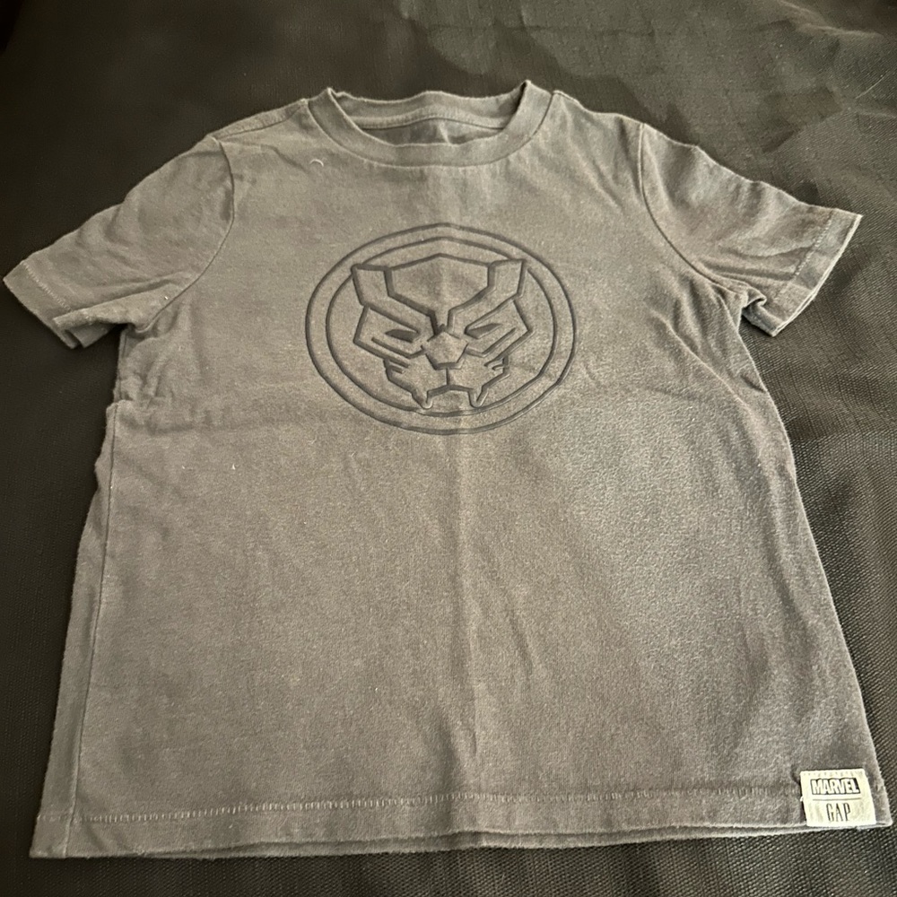 Gap Kids Marvel Black Panther Toddler Boy Graphic T-Shirt Size XS (4-5)